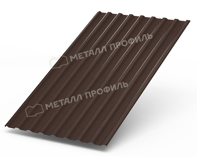 Профнастил МП20 х 1100 - A (PURETAN-20-8017-0.5) в Солнечногорске