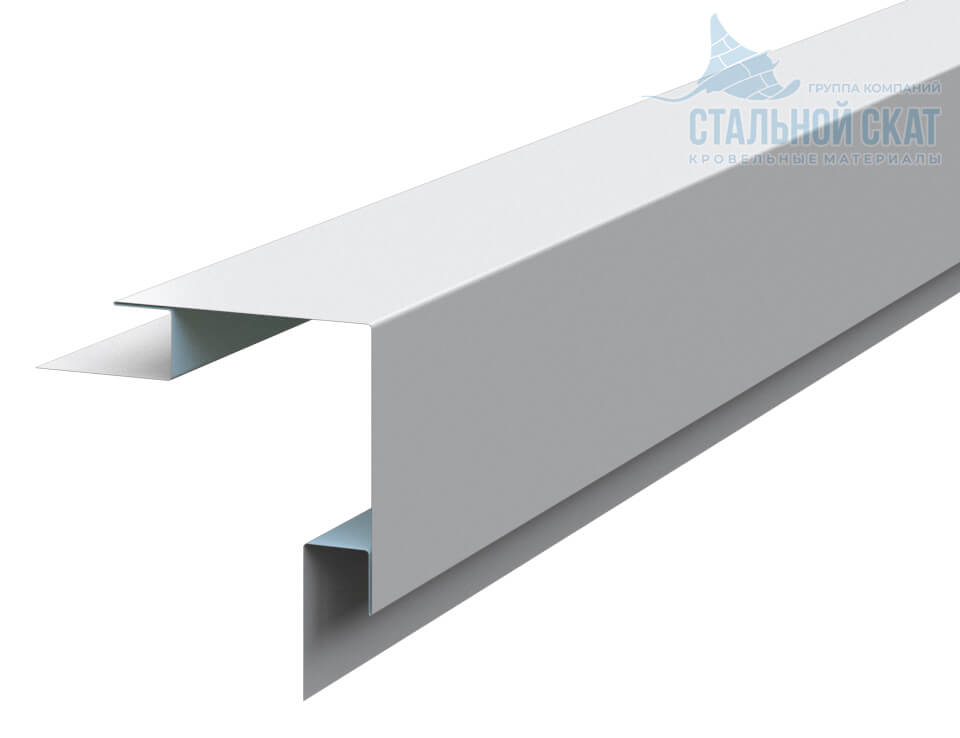 Планка угла наружного сложного 75х75х3000 NormanMP (ПЭ-01-9003-0.5) в Солнечногорске