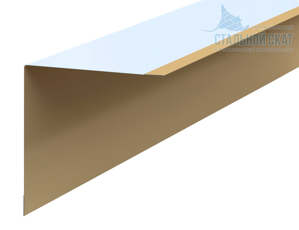 Планка угла внутреннего 75х75х3000 NormanMP (ПЭ-01-1014-0.5) в Солнечногорске