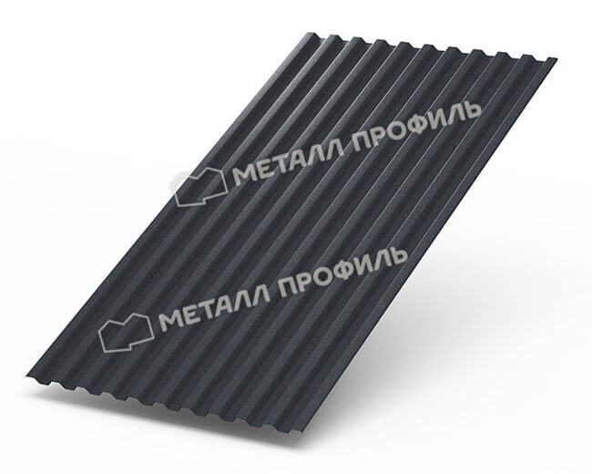 Фото: Профнастил С21 х 1000 - A (Steelmatt-20-7024-0.4±0.08мм) в Солнечногорске