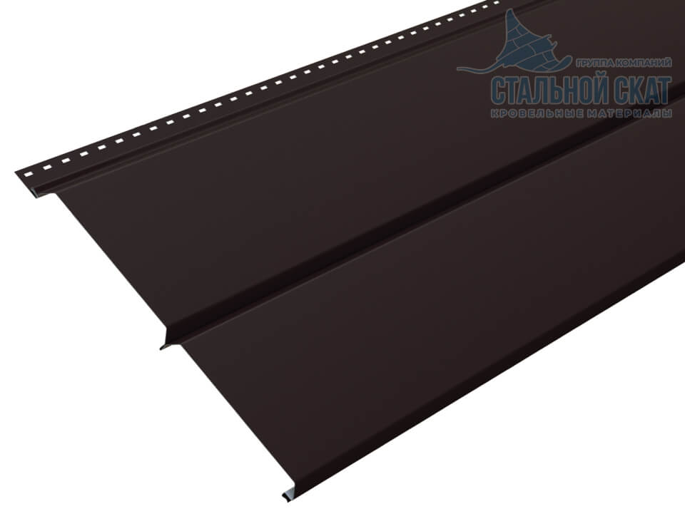 Сайдинг Lбрус-XL-14х335 (VALORI-20-DarkBrown-0.5) в Солнечногорске