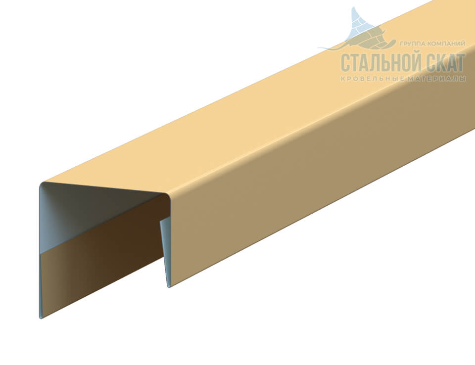 Планка П-образная 23х22х2000 NormanMP (ПЭ-01-1015-0.5) в Солнечногорске