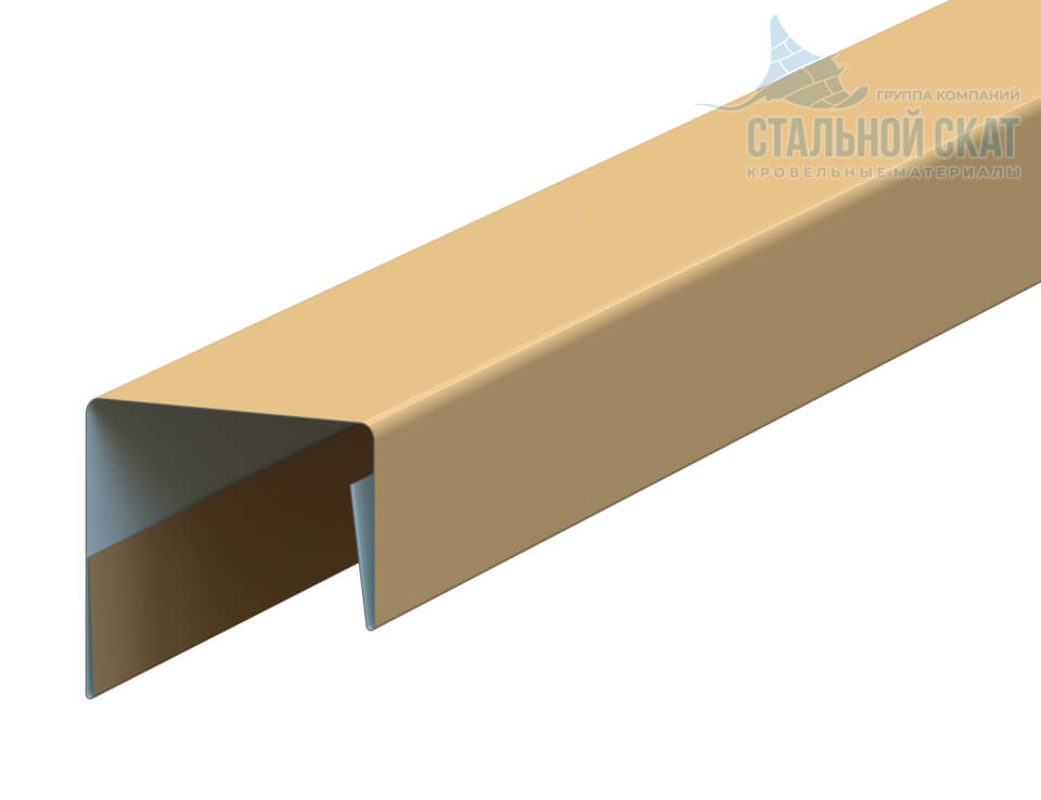 Планка П-образная 23х22х2000 NormanMP (ПЭ-01-1014-0.5) в Солнечногорске