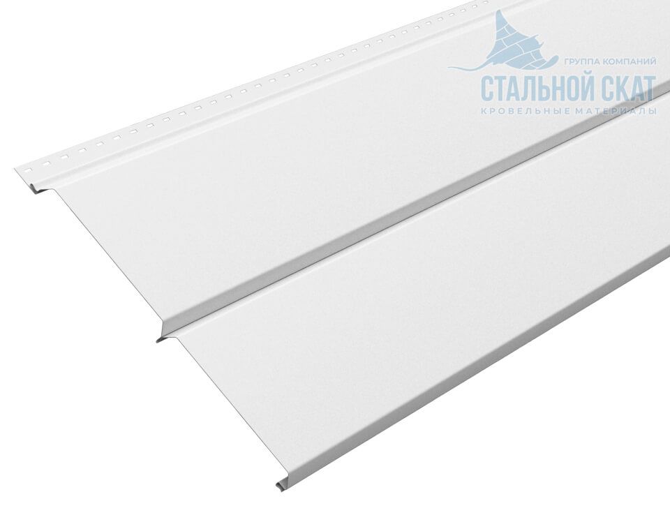 Сайдинг Lбрус-XL-14х335 NormanMP (ПЭ-01-9010-0.5)