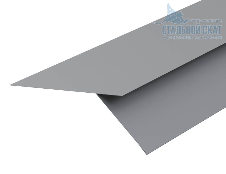Планка карнизная FASTCLICK 130х80х2000 NormanMP (ПЭ-01-9006-0.5)
